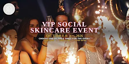 VIP Skincare Social Event, Kelowna: Connect & Glow