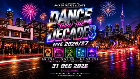 Dance Thru The Decades NYE