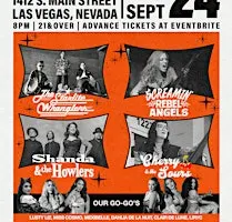 Starlite Wranglers, Screamin' Rebel Angels, Shanda & the Howlers in LV