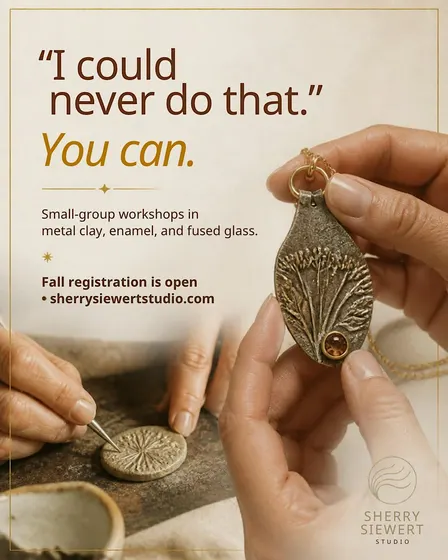 Metal Clay Taster Class — October 2026
