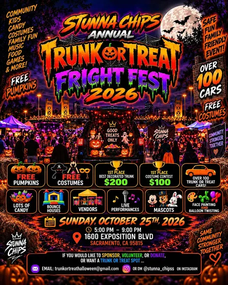 STUNNA CHIPS ANNUAL TRUNK OR TREAT FRIGHT FEST 2026