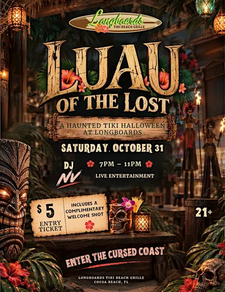 Luau of the Lost | A Haunted Tiki Halloween Party