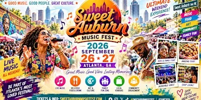 2026 Sweet Auburn Music Fest