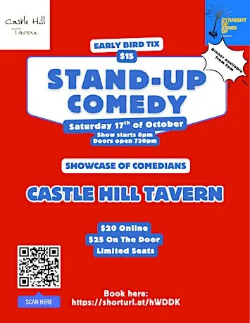 Stand-up Comedy in Castle Hill