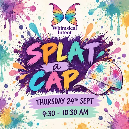 School Holiday Splat a Cap