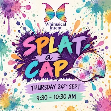 School Holiday Splat a Cap