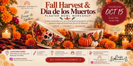 Fall Harvest & Día de los Muertos Plaster Bowl Workshop