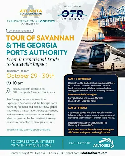 Tour of Savannah & The Georgia Ports Authority