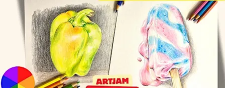 Art Jam x Colour Pencil by Xiang Ling