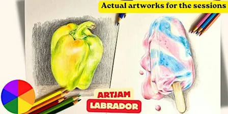 Art Jam x Colour Pencil by Xiang Ling