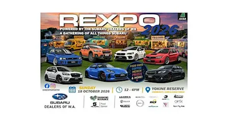 REXPO 2026 Powered by the Subaru Dealers of WA