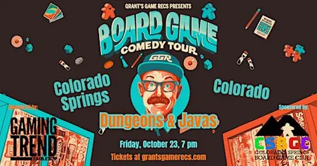 Board Game Comedy Night at Dungeons & Javas