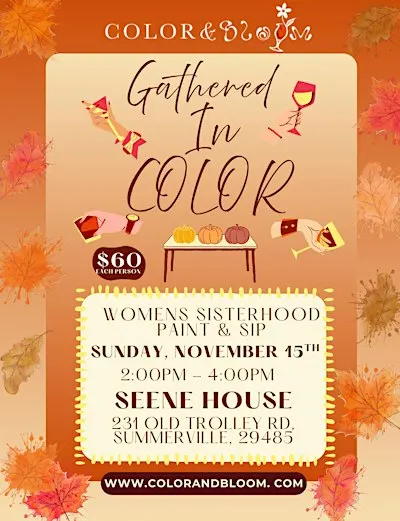 Gathered In Color | Sisterhood Paint Night