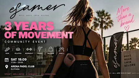 Esamor 3 Years of Movement