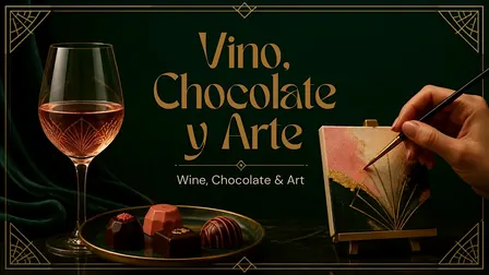 Vino, Chocolate y Arte ❤️ Wine, Chocolate and Art (SPA/ENG)