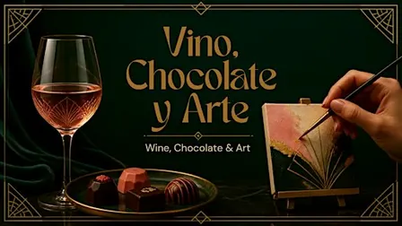 Vino, Chocolate y Arte ❤️ Wine, Chocolate and Art (SPA/ENG)