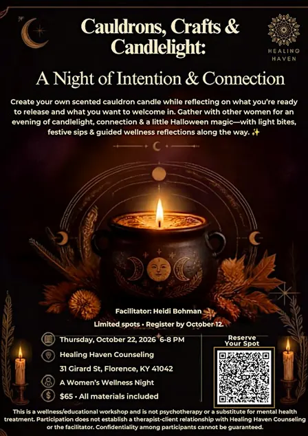 Cauldrons, Crafts & Candlelight: A Night of Intention & Connection
