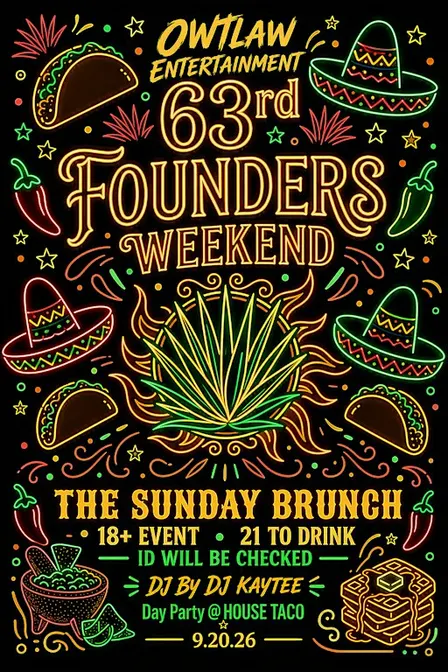 63rd Founders Weekend Day Party