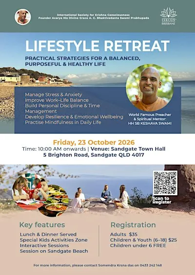 Lifestyle Retreat with S.B. Keshava Swami