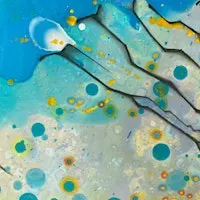 Fluid art + dégustation de vin