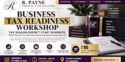 The Business Tax Readiness Workshop