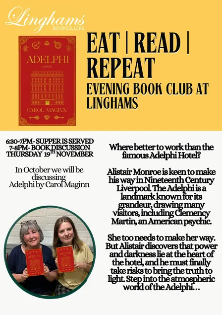 EAT READ REPEAT | November Evening Book Club