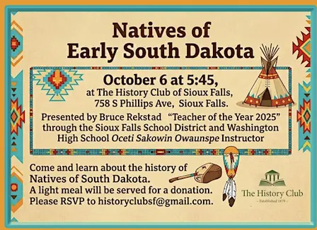 Native Residents of Early SD History