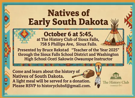Native Residents of Early SD History
