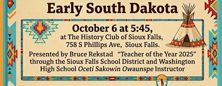 Native Residents of Early SD History