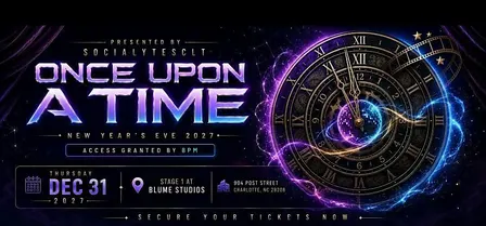 ONCE UPON A TIME: Charlotte New Year's Eve 2027 Immersive Party