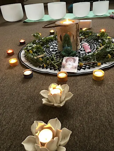 Women only breathwork sound bath