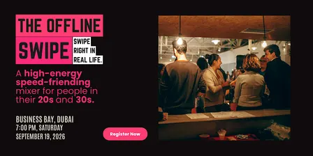 The offline Swipe | Speed-friending mixer for people in their 20s and 30s.