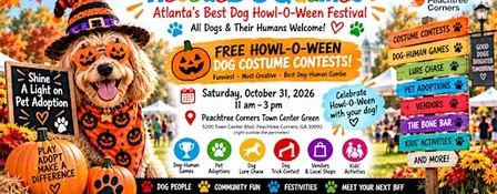 Atlanta's Best Dog Howl-O-Ween FREE Festival: Rescue Dog Games '26