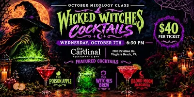 Witches' Wicked Cocktails: Halloween Mixology Class