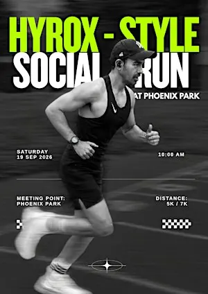 (B)rave Run: 5k hyrox-style run in Phoenix park