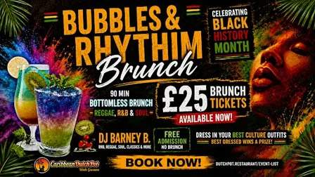 Black History BUBBLES & RHYTHM 90 Brunch
