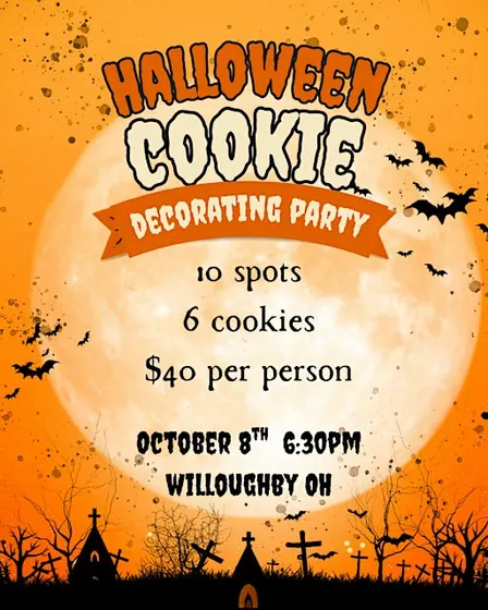 Halloween Cookie Decorating class