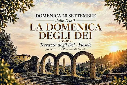 DOMENICA 20 SETTEMBRE  - LA DOMENICA DEGLI DEI