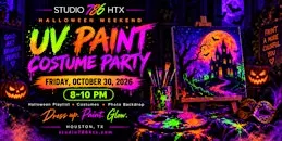 Halloween UV Paint Costume Party at Studio 786 HTX