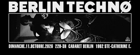 BERLIN TECHNO - Thanksgiving 2026