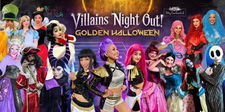 Villains Night Out! Golden Halloween by Tutu Tales Party Productions