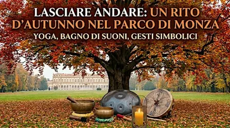 Yoga, bagno di suoni e rituali d'autunno