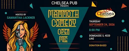Mammoth Comedy Open Mic at Chelsea Pub Sep 24th