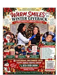 ❄️ WARM SMILES WINTER GIVEBACK! ❄️❤️