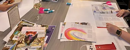 The Art of Unwinding: Crafts & Vino