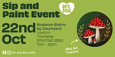 Sip and Paint Night at Blossom Bistro by Courtyard, Lowton