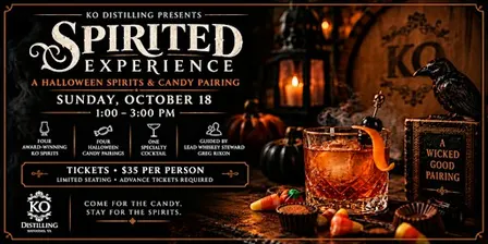 Spirited Experience: A Halloween Spirits & Candy Pairing