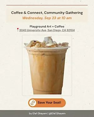 ☕ Coffee & Connect - Community Gatherings by Efaf
