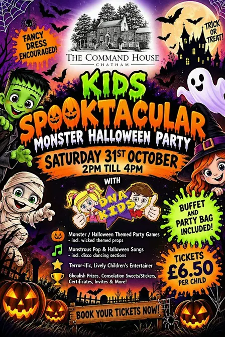 Kids Spooktacular Monster Halloween Party