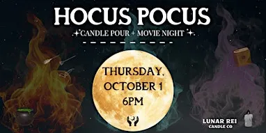 Hocus Pocus Candle Pour Party